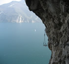 Klettern am Gardasee Spuren von Schmugglern